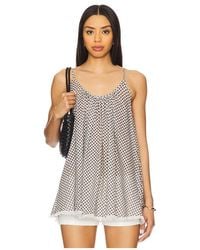 Aniye By - Vickie Top En Color Negro, Blanco Talla En - Lyst