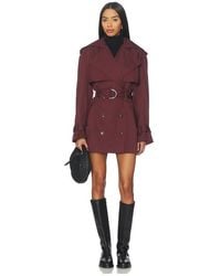 Bardot - Aster Short Trench Coat - Lyst