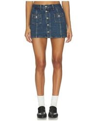 Levi's - Button Front Skort - Lyst