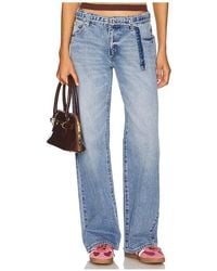 A.Brand - 99 Baggy Belt Jeans - Lyst