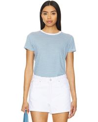 FRAME - Fitted Crew Tee - Lyst