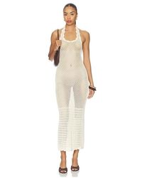 Tularosa - Faelyn Halter Open Work Dress - Lyst