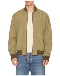 Faherty - Military Bomber Jacket - Lyst