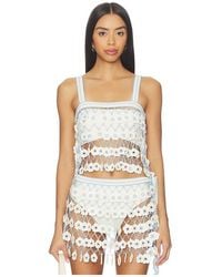 MY BEACHY SIDE - Fleur Hand-Crocheted Top - Lyst