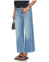 DL1961 - Hepburn Wide Leg Maternity Jeans - Lyst