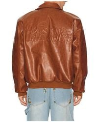 Pas Une Marque - Leather Jacket - Lyst
