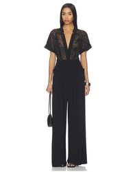 Norma Kamali - Geralyn Short Sleeve Jumpsuit - Lyst