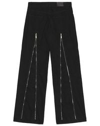 Helmut Lang - Workwear-Hose Zip - Lyst