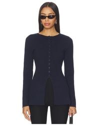 ALIGNE - Daphne Waisted Knit Cardigan - Lyst