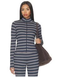 AFRM - Navarro Zip Up Top - Lyst