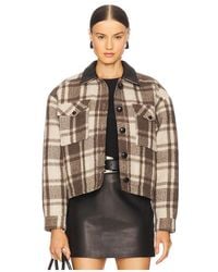 IRO - Jiura Jacket en Grey - Lyst