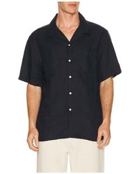 J.Lindeberg - Elio Linen Shirt - Lyst
