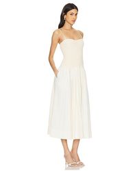 chinese dress ladies Midi wrap linen dress MANILA in Sage