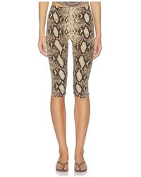 Indah - Printed High Waisted Capri Pant - Lyst