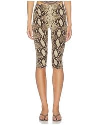 Indah - Printed High Waisted Capri Pant - Lyst