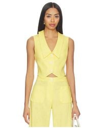 Matthew Bruch - Collared V-Neck Vest - Lyst