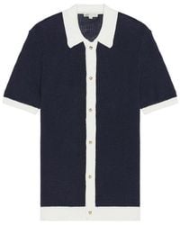 Onia - Short Sleeve Button Up Shirt - Lyst