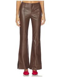 Free People - Hose Aus Kunstleder Glow Up - Lyst