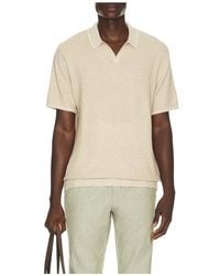 Marine Layer - Greyson Knitted Polo - Lyst