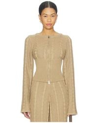 SNDY'S - Cici Cable Knit Top - Lyst