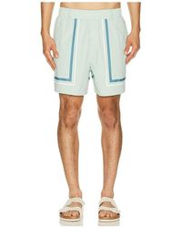 Malbon - Scooter Playa Swim Short - Lyst