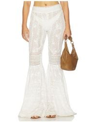 LoveShackFancy - Tevla Pant - Lyst