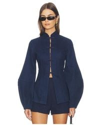SAU LEE - Issac Denim Shirt - Lyst
