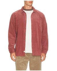 Marine Layer - Lightweight Corduroy Shirt - Lyst