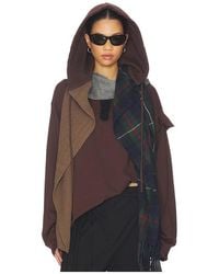 OTTOLINGER - Deconstructed Hoodie Scarf - Lyst