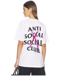 ANTI SOCIAL SOCIAL CLUB - Cancelled Hand Painted Tee - Lyst