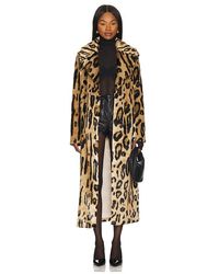 Show Me Your Mumu - Miss Cindy Faux Fur Overcoat - Lyst