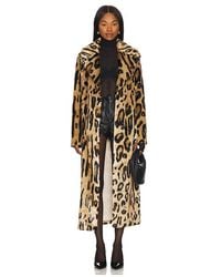 Show Me Your Mumu - Miss Cindy Faux Fur Overcoat - Lyst