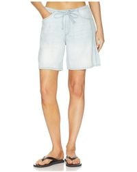 DL1961 - Dl Aura Sienna Low-Slung Drawstring Short - Lyst