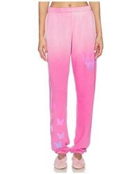 Lauren Moshi - Butterfly Heart Sweatpant - Lyst