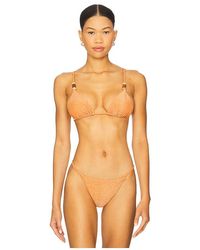 Devon Windsor - Zuri Bikini Top - Lyst