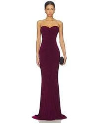 Norma Kamali - X Revolve Strapless Shirred Front Fishtail Gown - Lyst