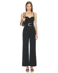 L'Agence - Tailored Jumpsuit Mit Bustier Jessa - Lyst