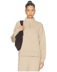 Varley - Mavis Mock Neck Sweatshirt - Lyst