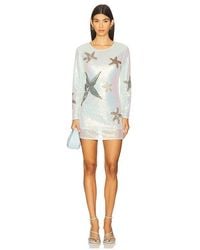 Leslie Amon Dream Crochet Dress in Orange | Lyst