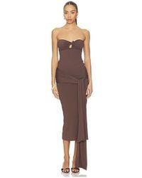 Bardot - Laverne Strapless Midi Dress - Lyst