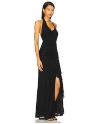 knee length dresses for ladies Sundrenched Solid Maxi Dress- Black ~ Free People – Arizonia Rose main image 1