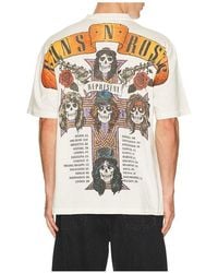 Represent - X Guns N' Roses Tour T-Shirt - Lyst
