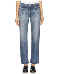 Moussy - Melrose Slim Straight Jeans - Lyst