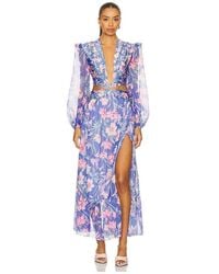 PATBO - Amaryllis Long Sleeve Beach Dress - Lyst