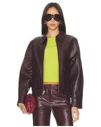 Mimchik - Pint Leather Jacket - Lyst