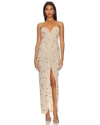 Camila Coelho - Tonia Embellished Maxi Dress - Lyst