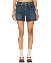 RE/DONE - Mid Rise Boy Short - Lyst