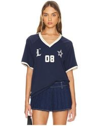 Lioness - Spectate Top En Color Azul Marino Talla En - Lyst