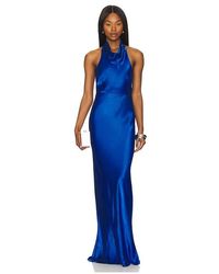 knee length dresses for ladies Shona Joy Jamila Lace Panelled Maxi Dress