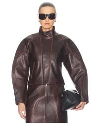 Helmut Lang - Leather Jacket - Lyst